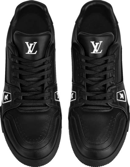 louis vuitton zip up sneaker black|Louis Vuitton shoes women.